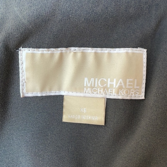 MICHAEL Michael Kors Gold Zipper Coat - Picture 7 of 10
